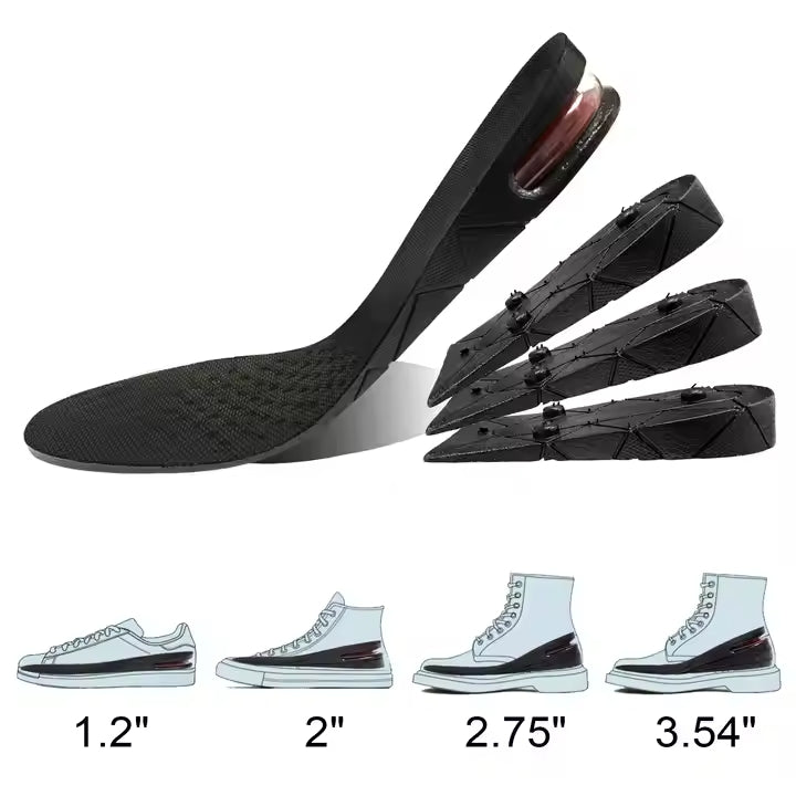 Height Increase Insoles for Men & Women (1 Pair) β Adjustable Size