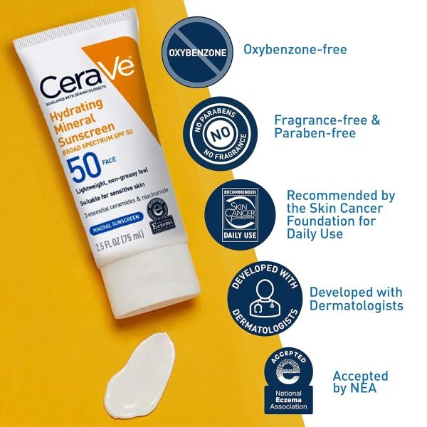 Cerave 4-in-1 Skincare Kit β Night Cream, Sunblock, Cleanser & Serum for Radiant Skin | Free Delivery