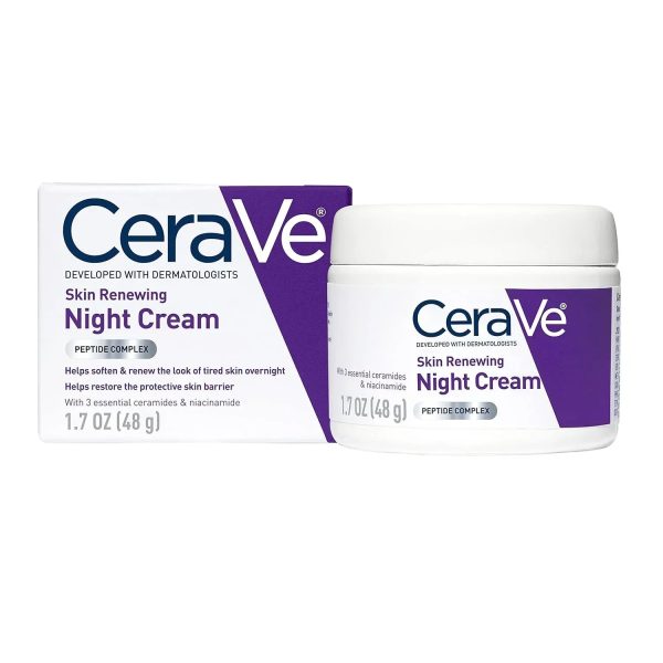 Cerave 4-in-1 Skincare Kit β Night Cream, Sunblock, Cleanser & Serum for Radiant Skin | Free Delivery