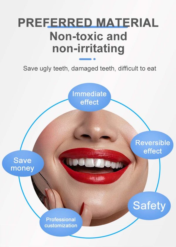 Snap-on Smile: Instant Confidence with a Brighter, Whiter Smile β Free Delivery!