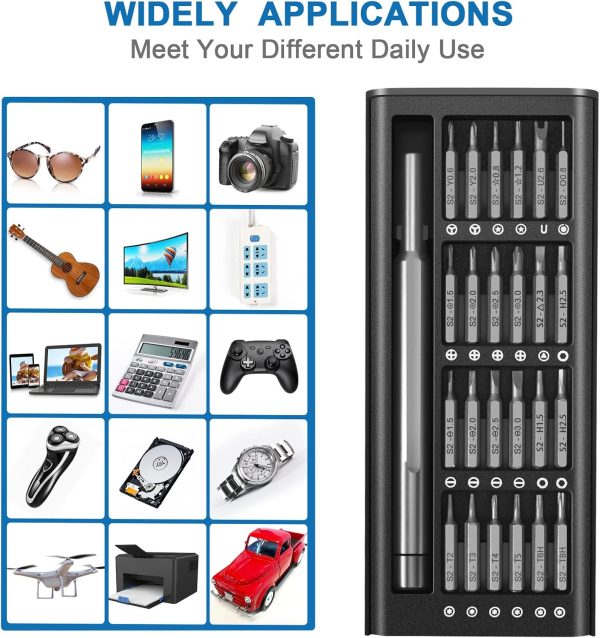 New Model - 24 In 1 Precision Mini Magnetic Screwdriver Set, 24 In 1 Tool Kit